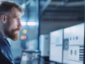 IT Engineer looking at EDR